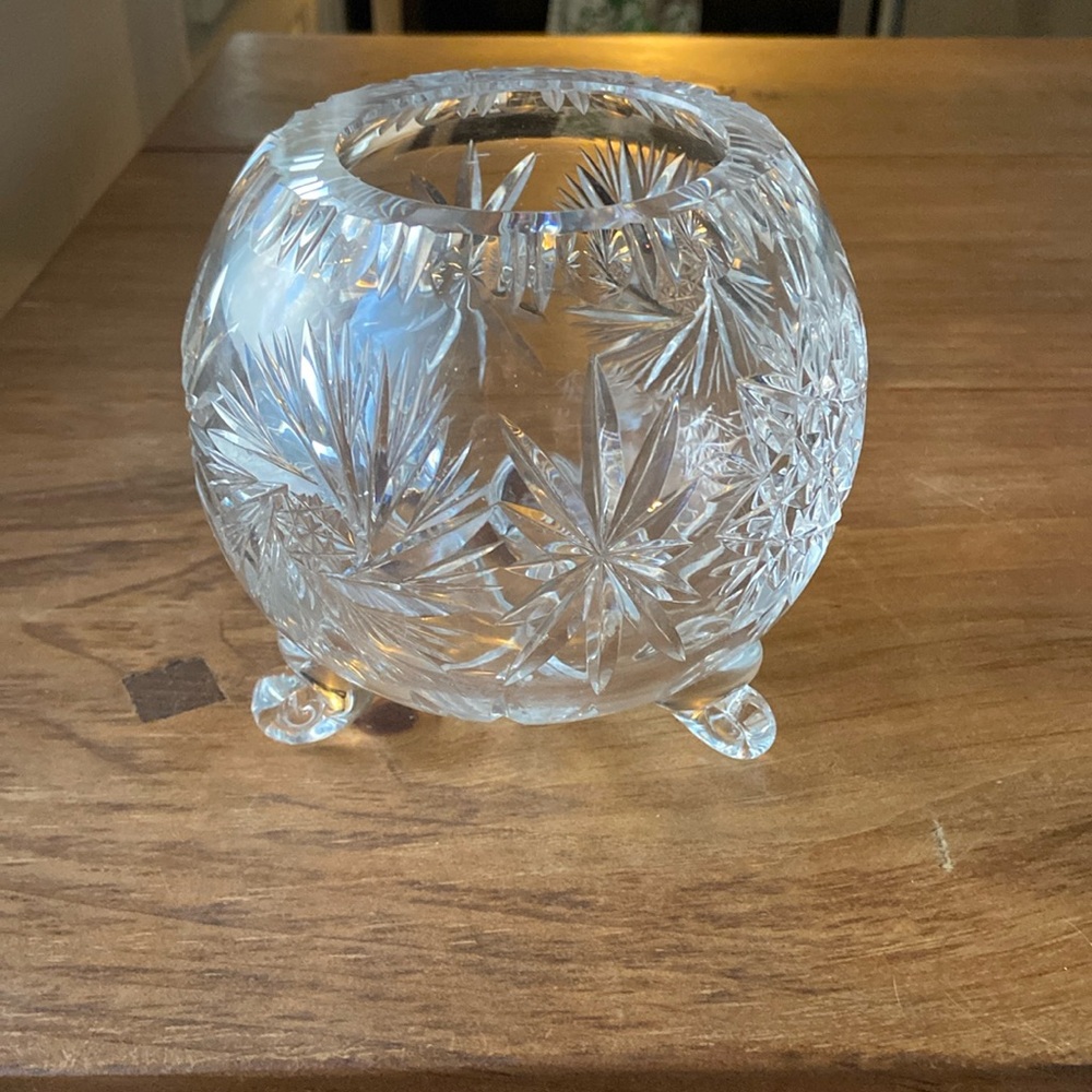 Vintage cristal bol